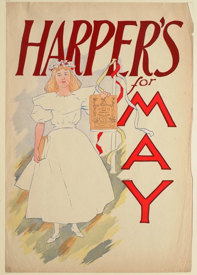 Dívka v bílém s májkou, May Harper