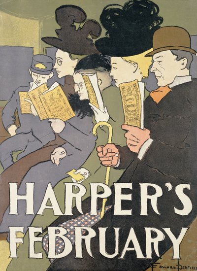 Harperův únor 1897 od Edward Penfield