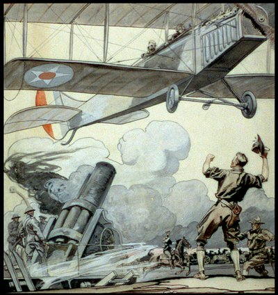 Válečná kresba od Edward Penfield