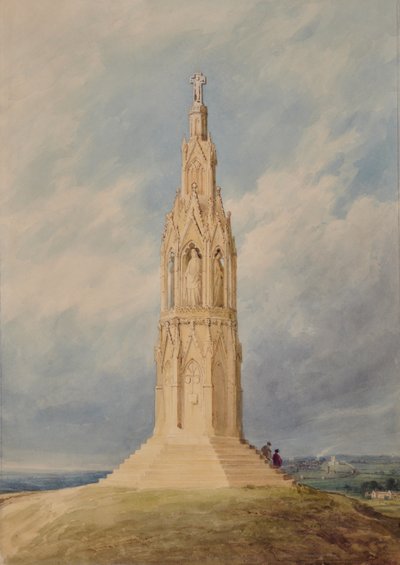 Ebanor Cross, Northampton od Edward Pretty