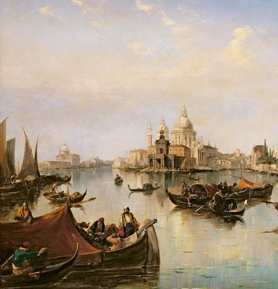 Bacino di San Marco, při pohledu k ústí Canal Grande (detail 35342) od Edward Pritchett
