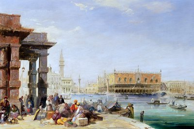 Dóžecí palác ze Santa Maria della Salute od Edward Pritchett