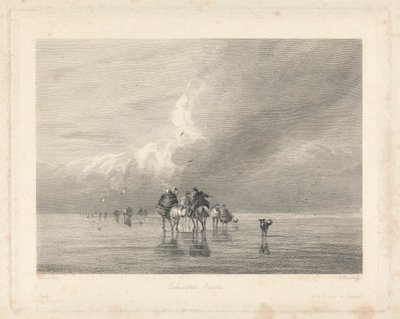 Lancaster Sands od Edward Radclyffe