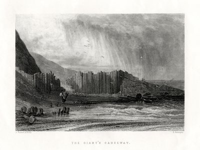 The Giants Causeway, County Antrim, Severní Irsko, 1884 od Edward Radclyffe
