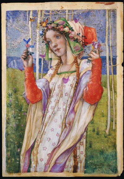 Pohádková země, 1906 od Edward Reginald Frampton