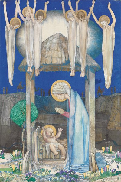 Narození Páně od Edward Reginald Frampton