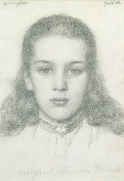 Margaret Ellinor Morse, 2. ledna 1882 od Edward Robert Hughes