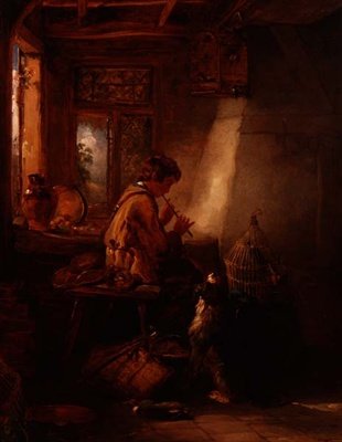 Hraní na dýmku od Edward Robert Smythe