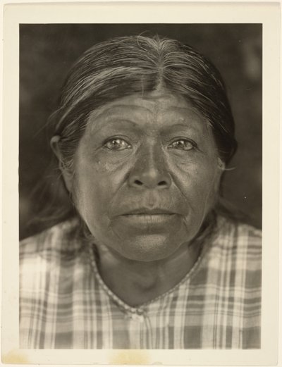 Matrona z Chukchansi od Edward S. Curtis