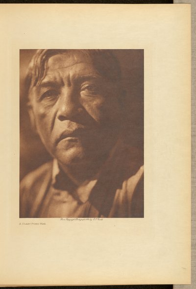 Muž z Pobřeží Pomo od Edward S. Curtis