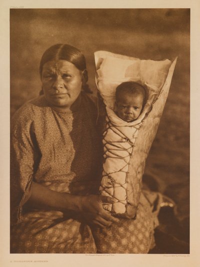 Komančská matka od Edward S. Curtis