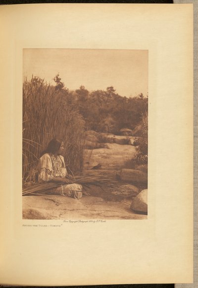 Mezi tuleji - Yokuts od Edward S. Curtis