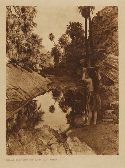 Než přišel bílý muž - Palm Canon od Edward S. Curtis