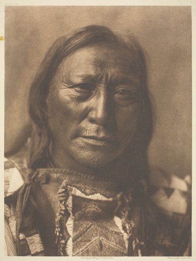 Medvěd dutý roh od Edward S. Curtis