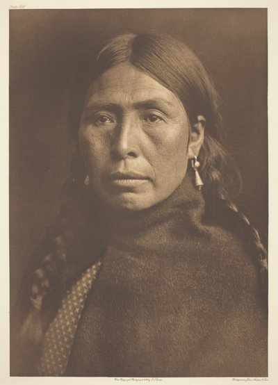 Typ Lummi od Edward S. Curtis