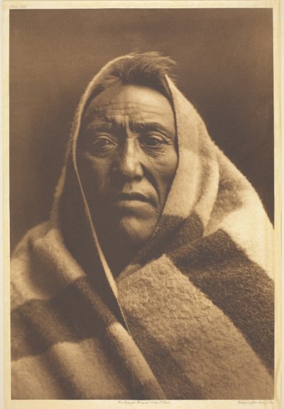 Střední lýtko-Piegan od Edward S. Curtis