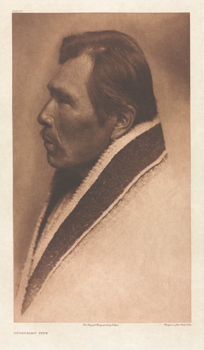 Portfolio IX, Plate 319: Typ Snoqualmu od Edward S. Curtis