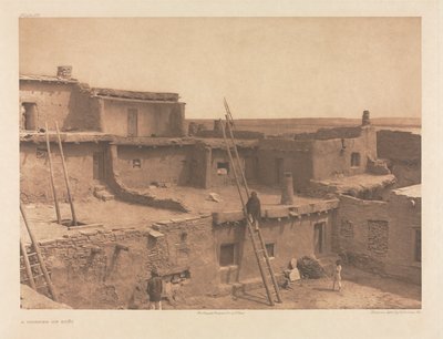 Portfolio XVII, deska 615: Zákoutí Zuñi od Edward S. Curtis