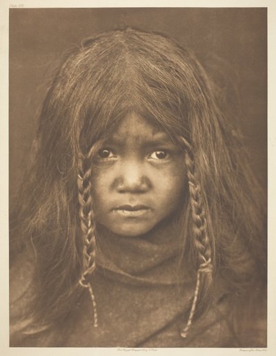 Quilcenský chlapec od Edward S. Curtis