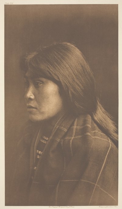 Suquamish Girl od Edward S. Curtis