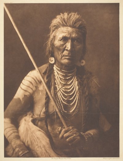 Vlk - Apsaroke od Edward S. Curtis