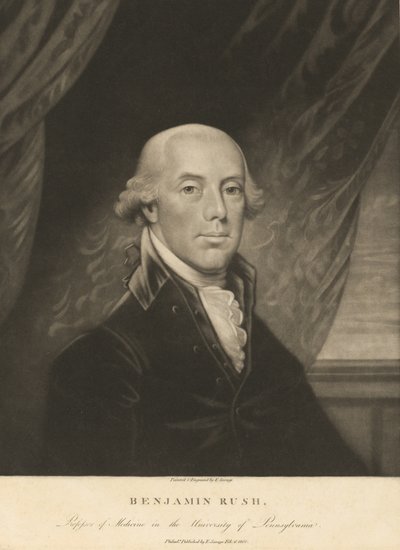 Benjamin Rush od Edward Savage