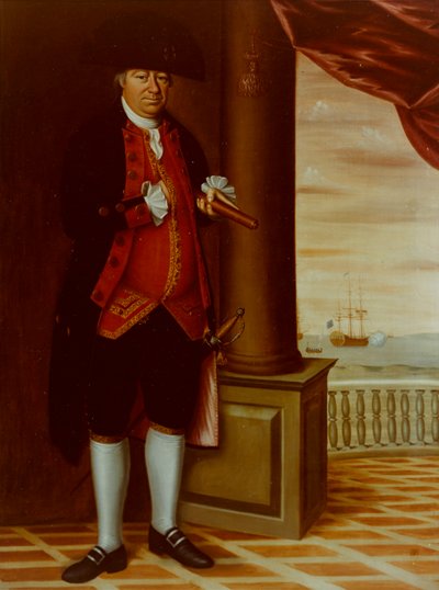 Komodor Abraham Whipple od Edward Savage