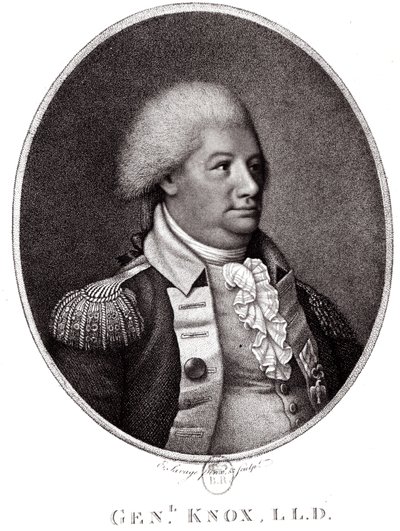 Generál Henry Knox (1750-1806) 1791 od Edward Savage