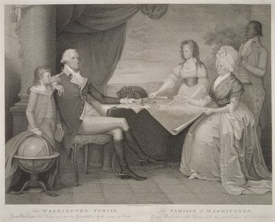Rodina Washingtonových od Edward Savage