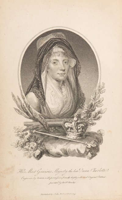 Queen Charlotte (asi 1806-10) od Edward Scriven