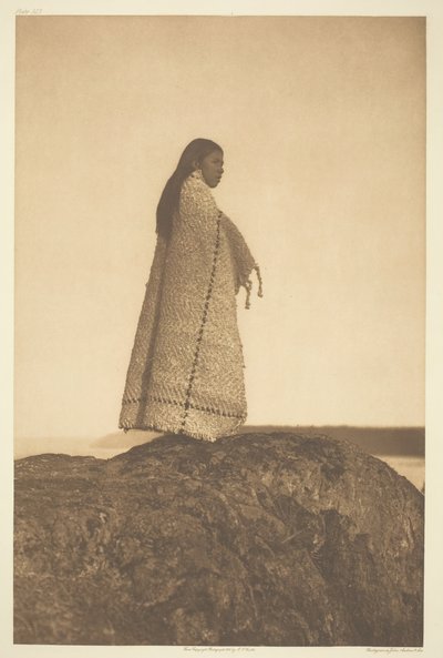 Cowichanská dívka, 1912. od Edward Sheriff Curtis