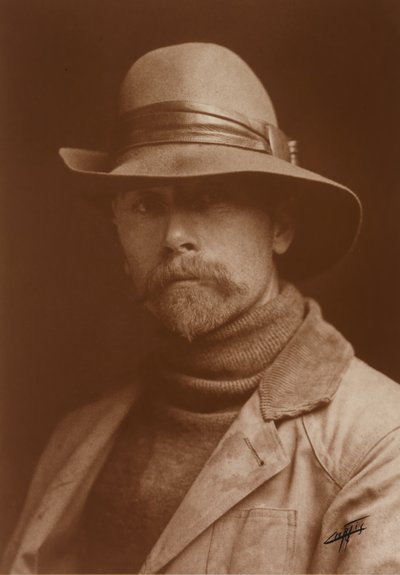 Autoportrét Edwarda Sheriffa Curtise od Edward Sheriff Curtis
