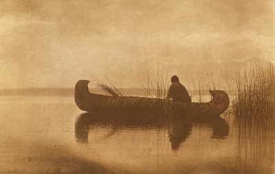 Lovec kachen Kutenai od Edward Sheriff Curtis