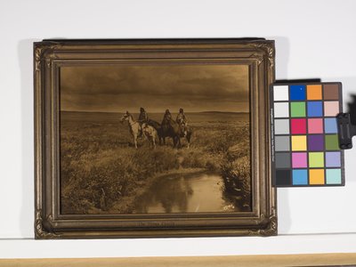 Tři náčelníci, Piegan od Edward Sheriff Curtis
