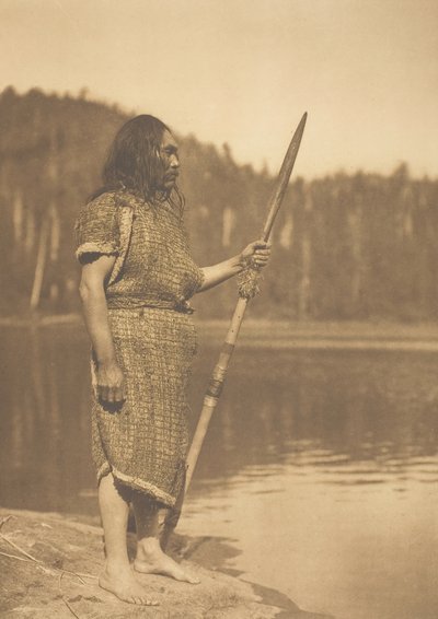 Velrybář - Clayoquot, 1915. od Edward Sheriff Curtis