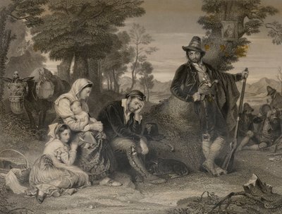 Vězni rodiny Contadina s bandity od Edward Smith
