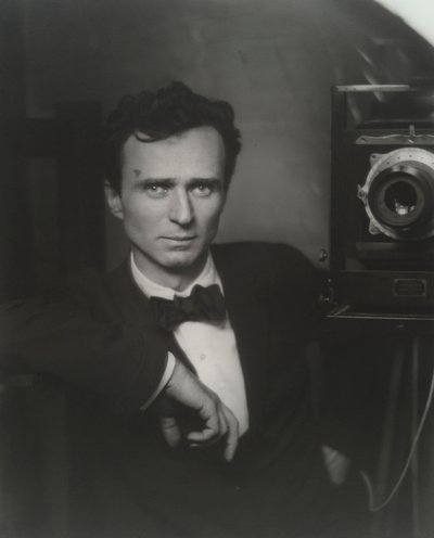 Autoportrét se studiovým fotoaparátem od Edward Steichen