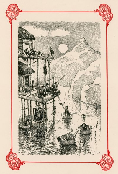 Lake Mansions, S.W. od Edward Tennyson Reed