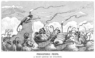Prehistoric Peeps: A Night Lecture on Evolution, 1894. od Edward Tennyson Reed