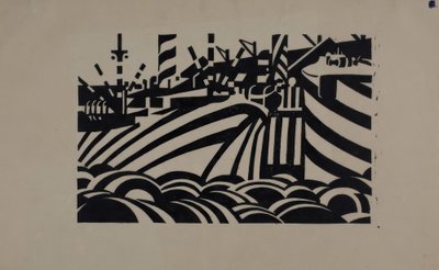 Dock-Music od Edward Wadsworth