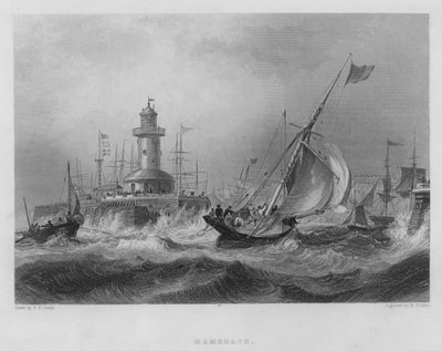 Ramsgate (rytina) od Edward William (after) Cooke