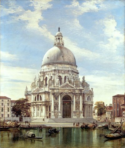 Santa Maria della Salute, Benátky od Edward William Cooke