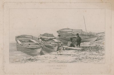 Thames Wherries od Edward William Cooke