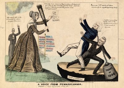 Hlas z Pensylvánie, publikoval H R Robinson, New York, 1846 od Edward Williams Clay