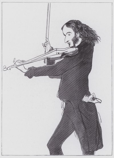 Nicolo Paganini od Edwin (after) Landseer