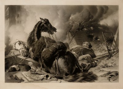 Čas války a čas míru, rytina Thomas Lewis Atkinson (rytina) od Edwin (after) Landseer