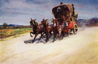 Korsika: píle (barevné lito) od Edwin Arthur Norbury