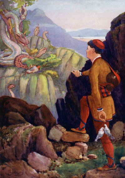 Našel Zelenou horu s velkými hady od Edwin Arthur Norbury