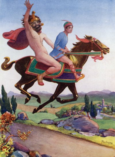 Byla tak rychlá, že letěla jako vítr od Edwin Arthur Norbury