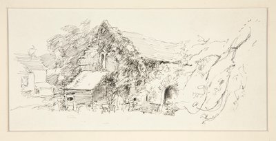 Architektonická studie od Edwin Austin Abbey